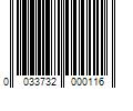 Barcode Image for UPC code 0033732000116