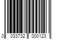 Barcode Image for UPC code 0033732000123