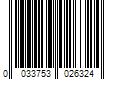 Barcode Image for UPC code 0033753026324