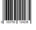 Barcode Image for UPC code 0033753124235