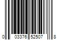 Barcode Image for UPC code 003376525078