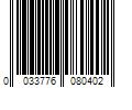 Barcode Image for UPC code 0033776080402