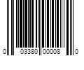 Barcode Image for UPC code 003380000080