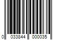 Barcode Image for UPC code 0033844000035