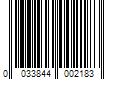 Barcode Image for UPC code 0033844002183