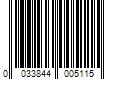 Barcode Image for UPC code 0033844005115