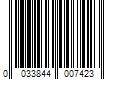 Barcode Image for UPC code 0033844007423