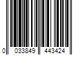 Barcode Image for UPC code 0033849443424