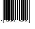 Barcode Image for UPC code 0033859001713