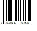 Barcode Image for UPC code 0033886002639