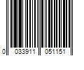 Barcode Image for UPC code 0033911051151