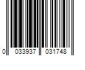 Barcode Image for UPC code 0033937031748