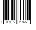 Barcode Image for UPC code 0033977293755