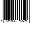 Barcode Image for UPC code 0033984000476