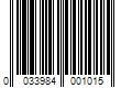 Barcode Image for UPC code 0033984001015