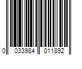 Barcode Image for UPC code 0033984011892