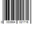 Barcode Image for UPC code 0033984021716