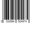 Barcode Image for UPC code 0033984504974