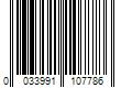 Barcode Image for UPC code 0033991107786