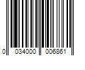 Barcode Image for UPC code 0034000006861