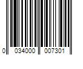 Barcode Image for UPC code 0034000007301