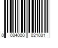 Barcode Image for UPC code 0034000021031