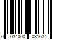 Barcode Image for UPC code 0034000031634