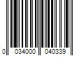 Barcode Image for UPC code 0034000040339