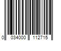 Barcode Image for UPC code 0034000112715