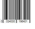 Barcode Image for UPC code 0034000196401