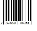 Barcode Image for UPC code 0034000197255