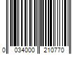 Barcode Image for UPC code 0034000210770