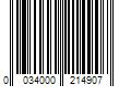 Barcode Image for UPC code 0034000214907