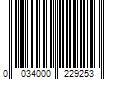 Barcode Image for UPC code 0034000229253