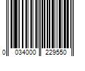 Barcode Image for UPC code 0034000229550