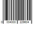 Barcode Image for UPC code 0034000229604