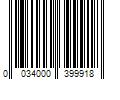 Barcode Image for UPC code 0034000399918