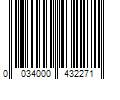 Barcode Image for UPC code 0034000432271