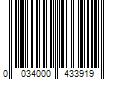 Barcode Image for UPC code 0034000433919