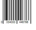 Barcode Image for UPC code 0034000446766