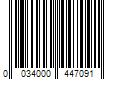 Barcode Image for UPC code 0034000447091