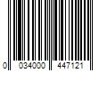 Barcode Image for UPC code 0034000447121