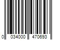 Barcode Image for UPC code 0034000470693