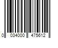 Barcode Image for UPC code 0034000475612