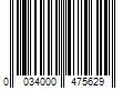 Barcode Image for UPC code 0034000475629