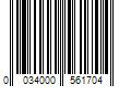 Barcode Image for UPC code 0034000561704