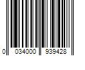 Barcode Image for UPC code 0034000939428