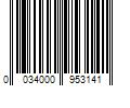 Barcode Image for UPC code 0034000953141