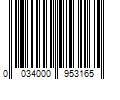 Barcode Image for UPC code 0034000953165