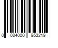 Barcode Image for UPC code 0034000953219